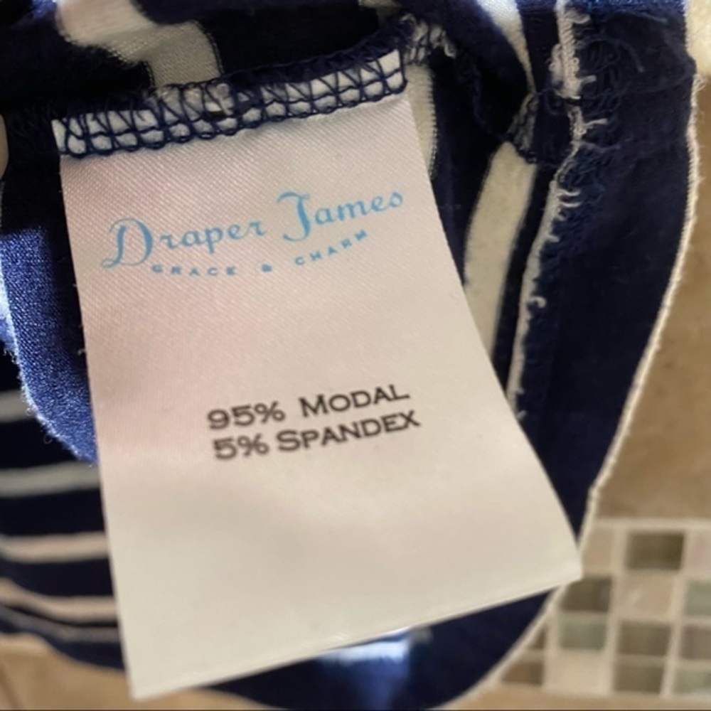 Draper James Striped Short Sleeve Shirt XS - Picture 3 of 6